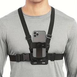 Soporte de pecho giratorio para móvil y cámara GoPro, Insta360 y DJI