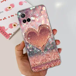 Funda Silicona Vivo Y33s Y21s – Diseño Mármol Transparente