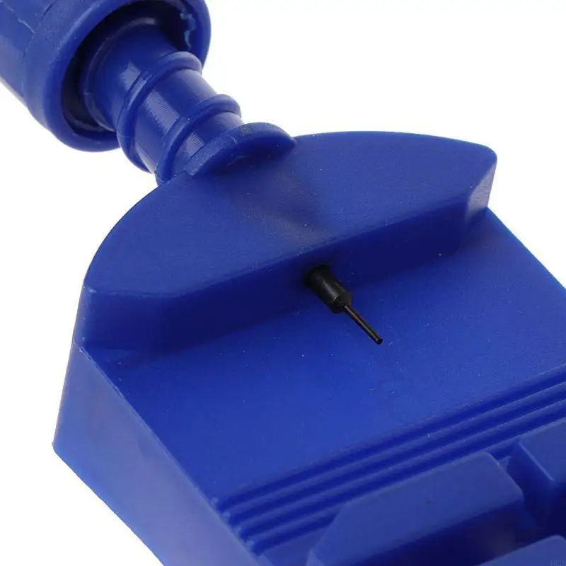 Removedor pasadores eslabones reloj portátil, fácil operación, herramienta reparación ajustador pasadores pulsera duradera, herramienta removedora eslabones reloj utilidad