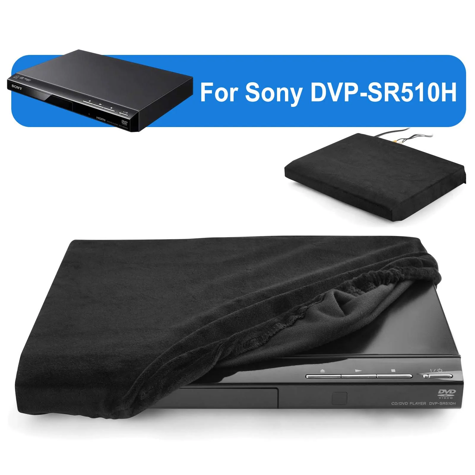 Dustproof Cover Case For Sony DVD Player DVP-SR510H DVD Player Protector Sleeve Dust Cover Skin for Sony DVD Player DVP-SR510H - imagen 4