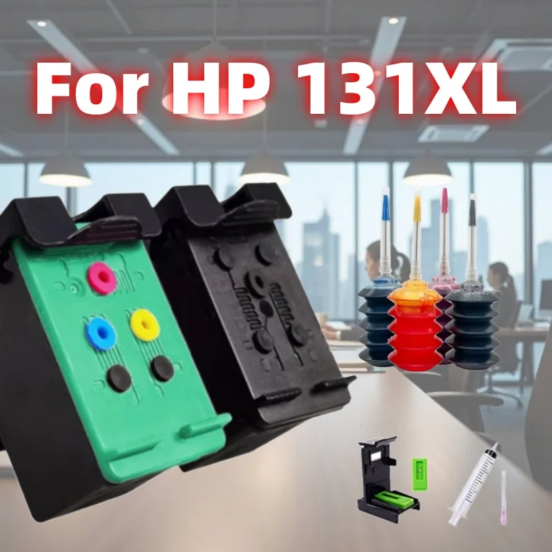 Cartucho de tinta 131 135 XL Compatible con impresora a Color HP 131XL 135XL PSC 1500 1503 1504 1507 1508 1510 1510S 1510V 1510XI 1513