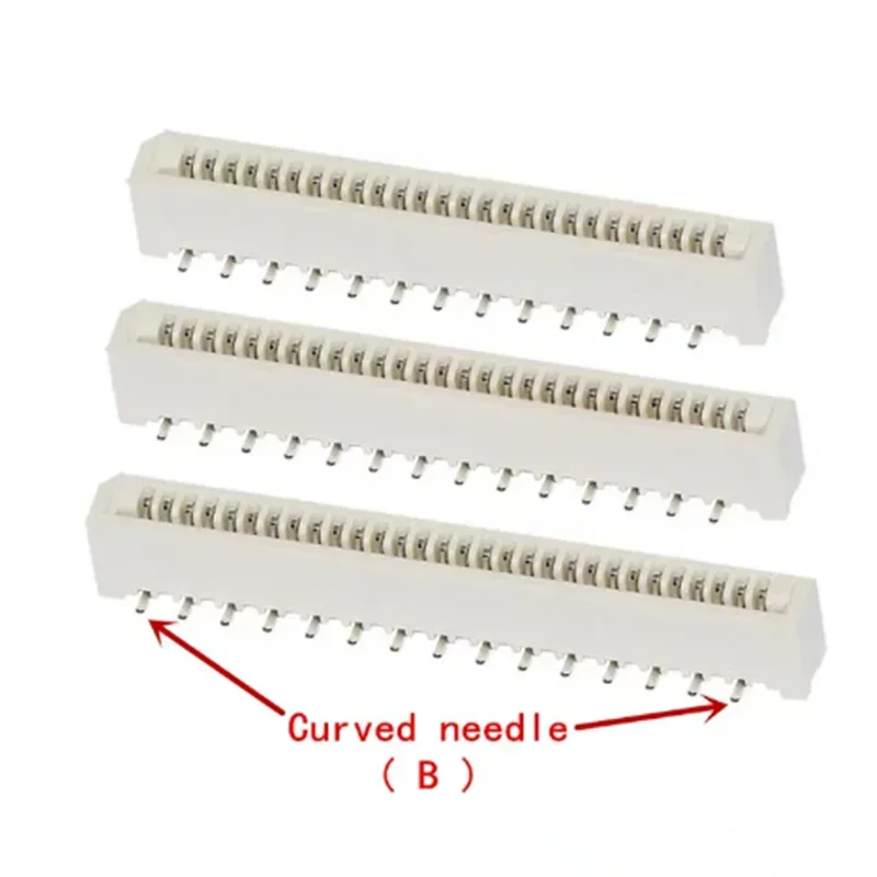Conector de Cable plano Flexible, conector FPC/FFC de 10 piezas y 1,25mm, doble fila, 4/5/6/7/8/9/10/11/12/14/16/18/20/22/24/26/28/30/32 pines - imagen 3