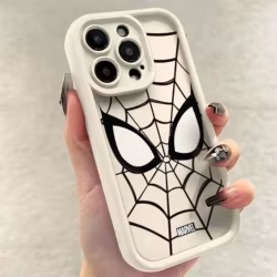 Funda Spider-Man Marvel iPhone 16/15/14 Silicona Antigolpes