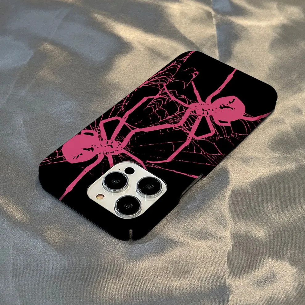 Funda de teléfono de lujo con sacrificio de sangre, ángel negro, demonio de la muerte, para iPhone 16 15 14 13 12 11 Pro Max X XR XSMax 6 7 8 Plus, funda brillante - imagen 5