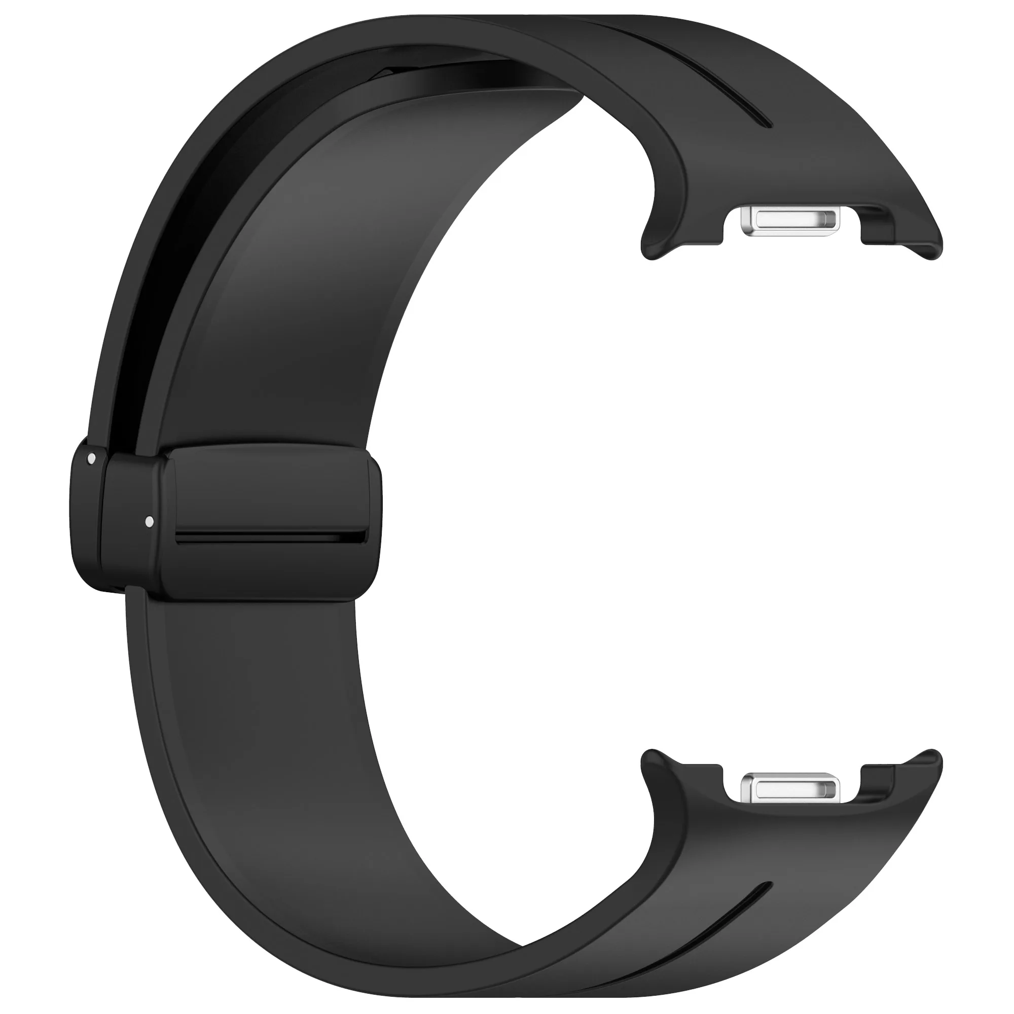 Correa de silicona para Samsung Galaxy Watch 8 Classic 46mm correa de reloj para Galaxy Watch 8 44mm 40mm pulsera magnética con hebilla D - imagen 5
