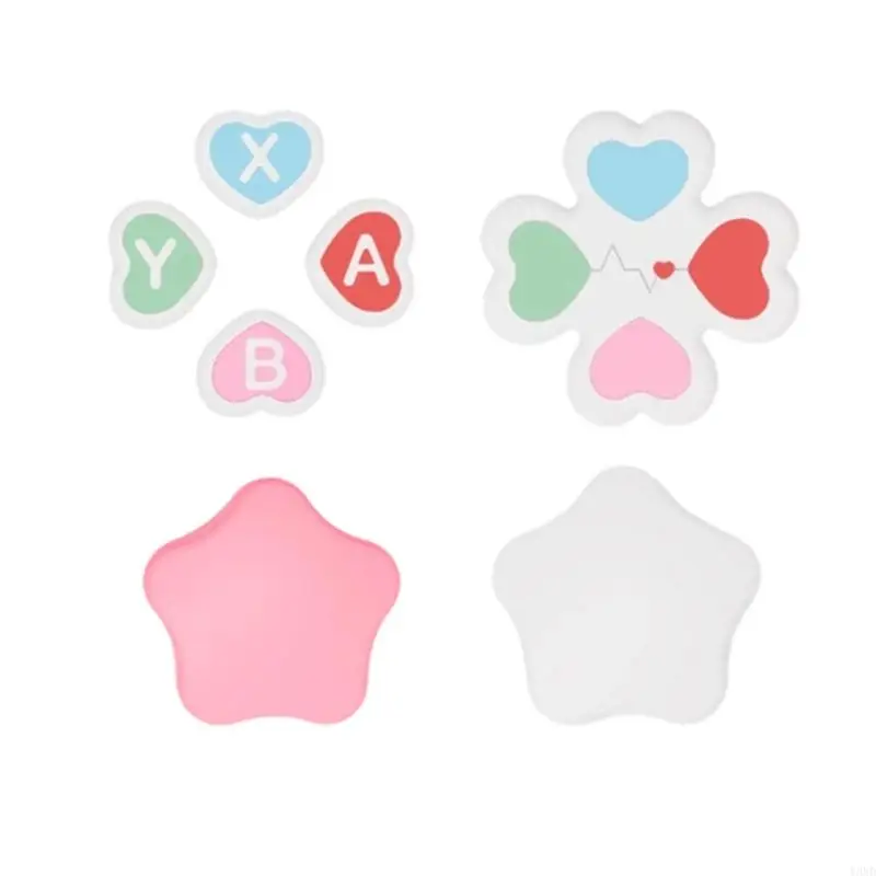 Paps joystick silicona suave y almohadilla botón para NSW2 Gaming Control Antislip Design Y3nd - imagen 2