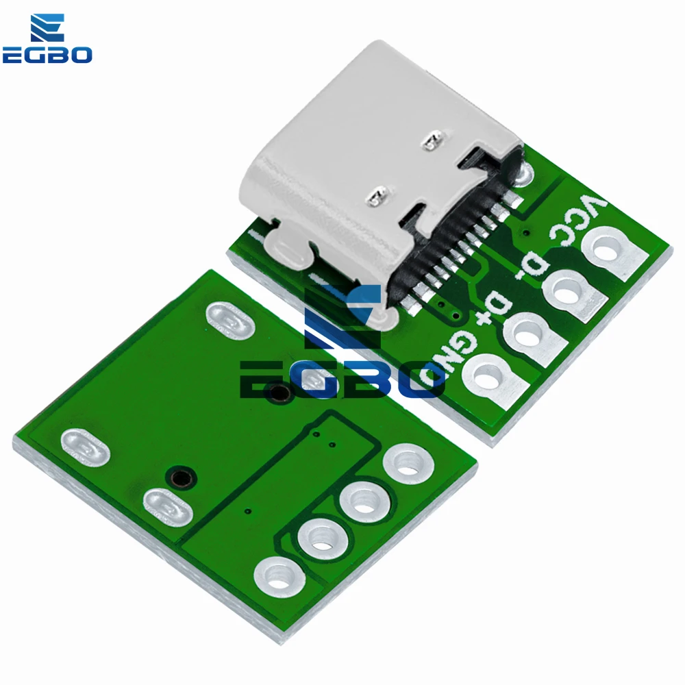 Adaptador de placa PCB de prueba, conector USB 3,1 tipo C, 1 piezas, 16 Pines, 16 P, para transferencia de Cable de línea de datos - imagen 5
