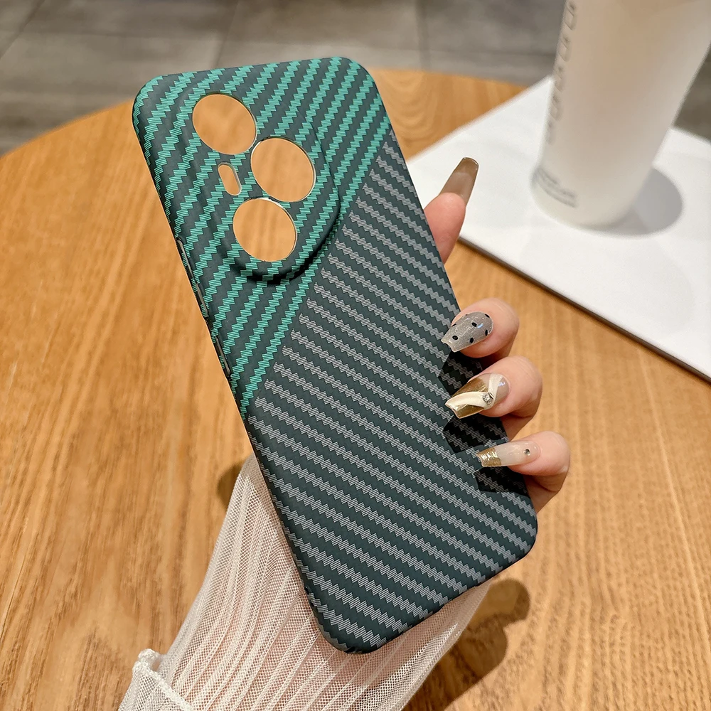 Para Honor 400 Pro 400Pro gobal china fibra de carbono mate PC funda antihuellas Protector de cámara cubierta dura carcasa trasera - imagen 2