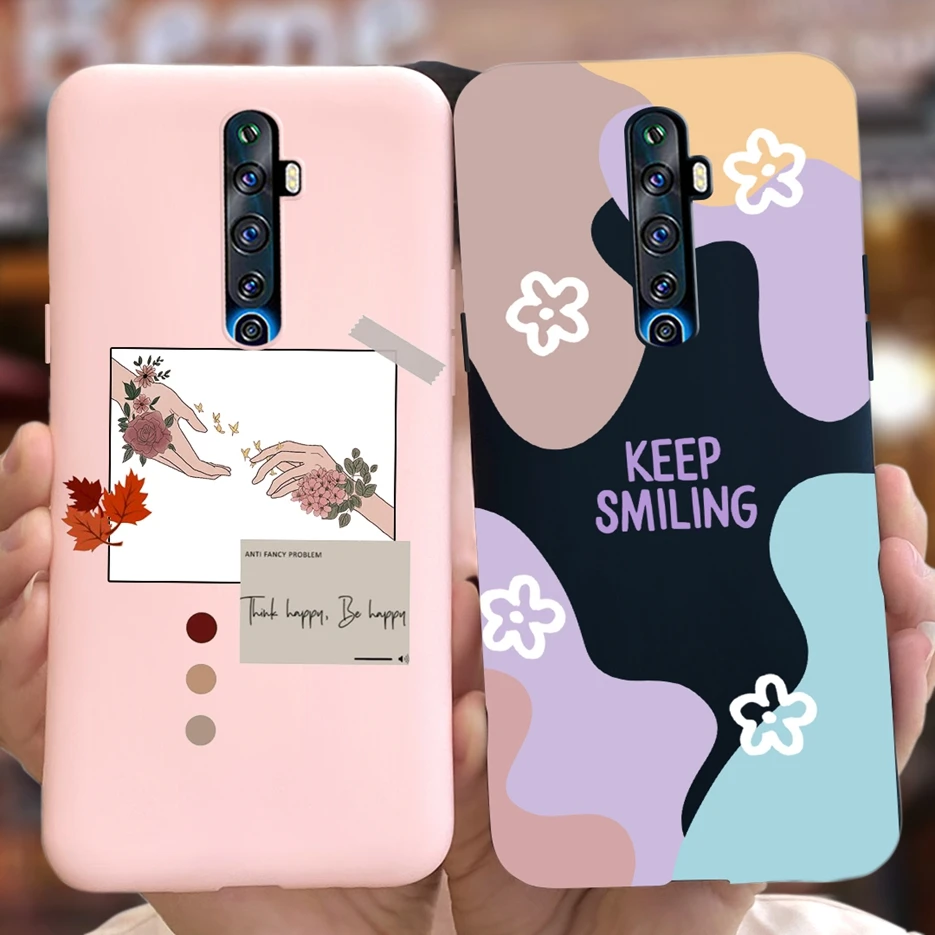 Para Oppo Reno 2 2F 2Z funda nueva moda arte pintado cubierta suave silicona TPU Fundas funda de teléfono para Oppo Reno2 F Reno 2Z contraportada - imagen 4