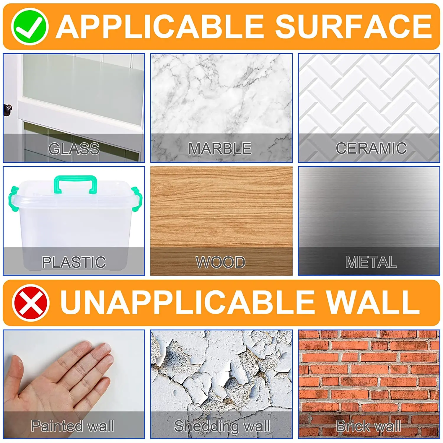 Cinta transparente de doble cara, cinta adhesiva de doble cara Extra fuerte para baño, pegatinas de pared impermeables, Nano cinta de cocina - imagen 5