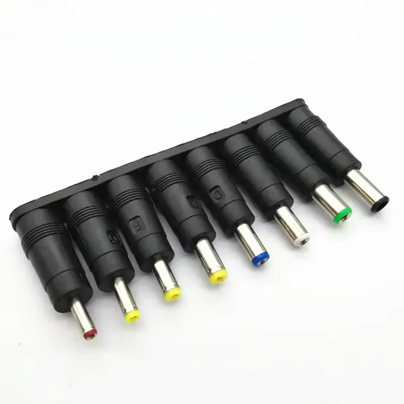 Juego de 8 bits Conector adaptador para portátil Adaptador de corriente multifunción Convertidor CC 5,5*2,1 directo de fábrica - imagen 5