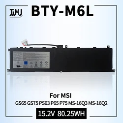 MSI Batería BTY-M6L Compatible GS65 GS75 Creator – Reemplazo