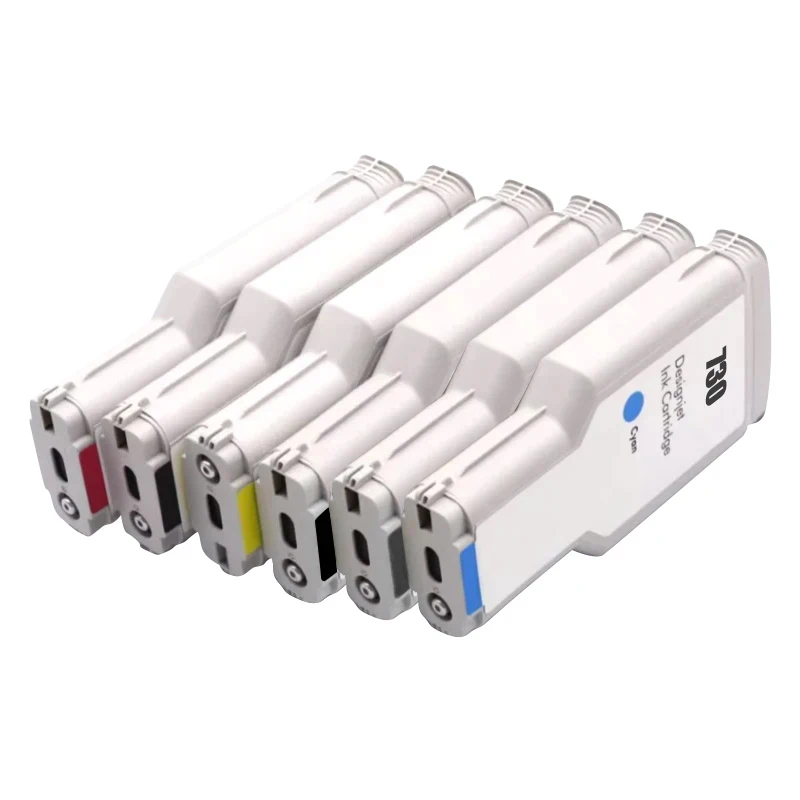 Adecuado para cartuchos de tinta HP 730 HP DesignJet T1600 T2600 T1700 T2700 cartuchos de tinta para plotter de impresora cartuchos de tinta de color - imagen 3