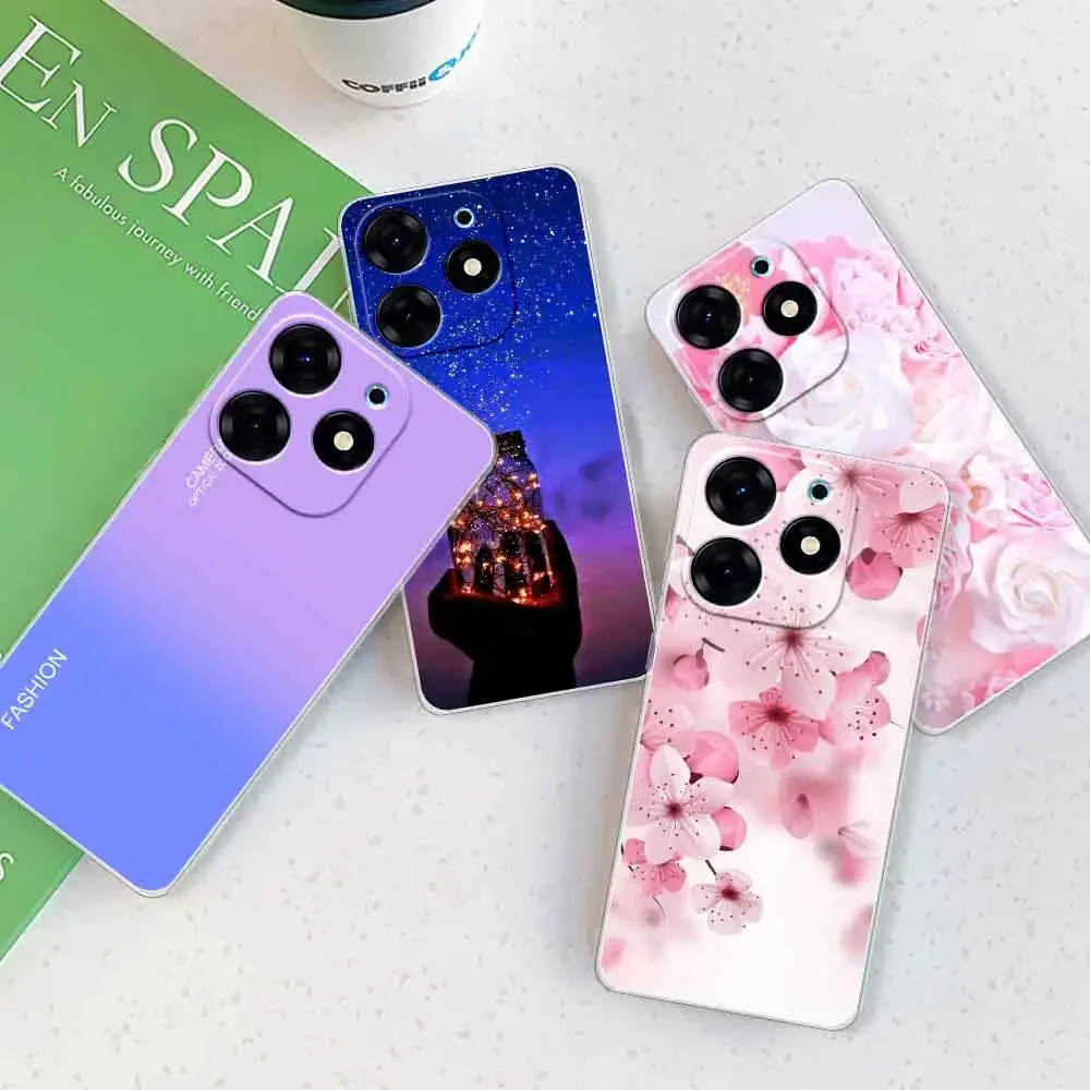 Funda de silicona suave transparente para Tecno Spark 10 Pro, carcasa protectora de TPU para teléfono, Carcasa protectora para Tecno Spark 10 Pro KI7 - imagen 4