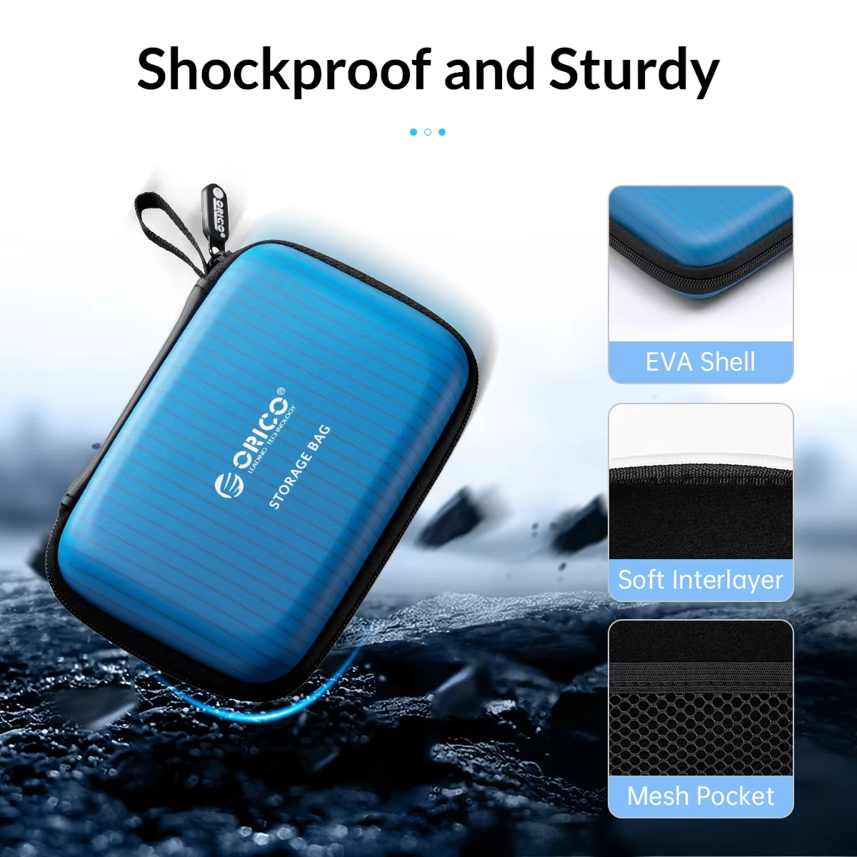 ORICO Funda Protectora 2,5''/3,5'' para Disco Duro Externo Colorida - imagen 4