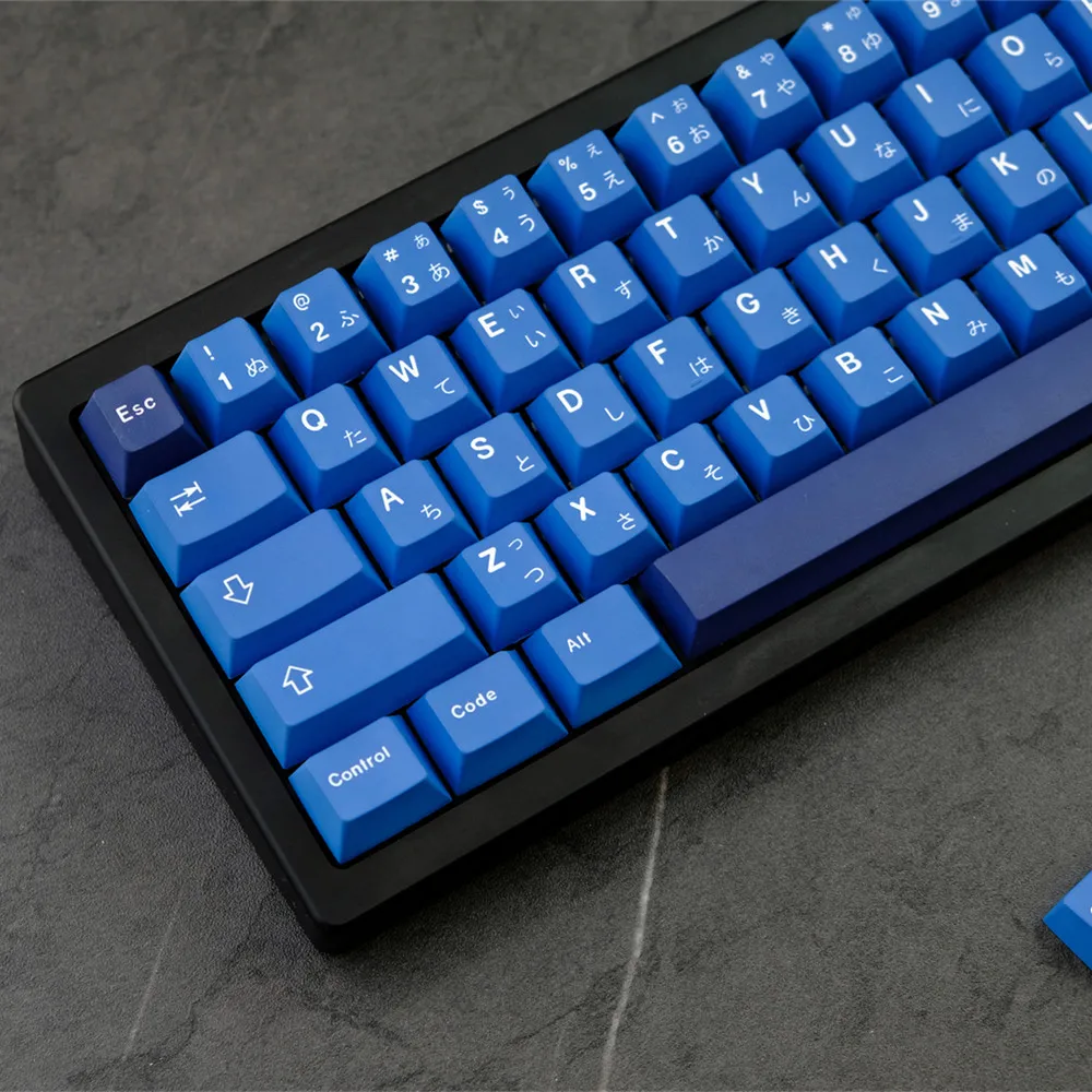 GMK Striker Keycap 129 teclas Cherry Profile PBT tinte sublimación Keycap Set diseño ANSI para teclado mecánico GK61 GK64 68 75 84