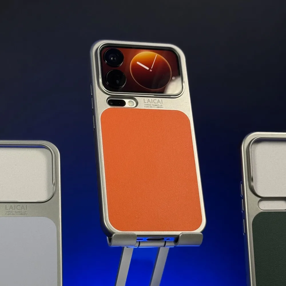 Para Xiaomi Mi 17 Pro Max funda de lujo PU moda piel protectora trasera funda para Xiaomi Mi 17Pro Max cubierta completa carcasa de teléfono - imagen 3