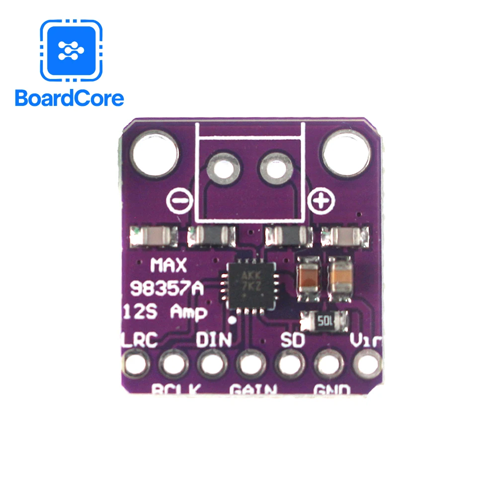 Módulo amplificador MAX98357 I2S, interfaz de ruptura de amplificador Clase D de 3W, módulo decodificador DAC para Raspberry Pi ESP32, 1/3 Uds. - imagen 2