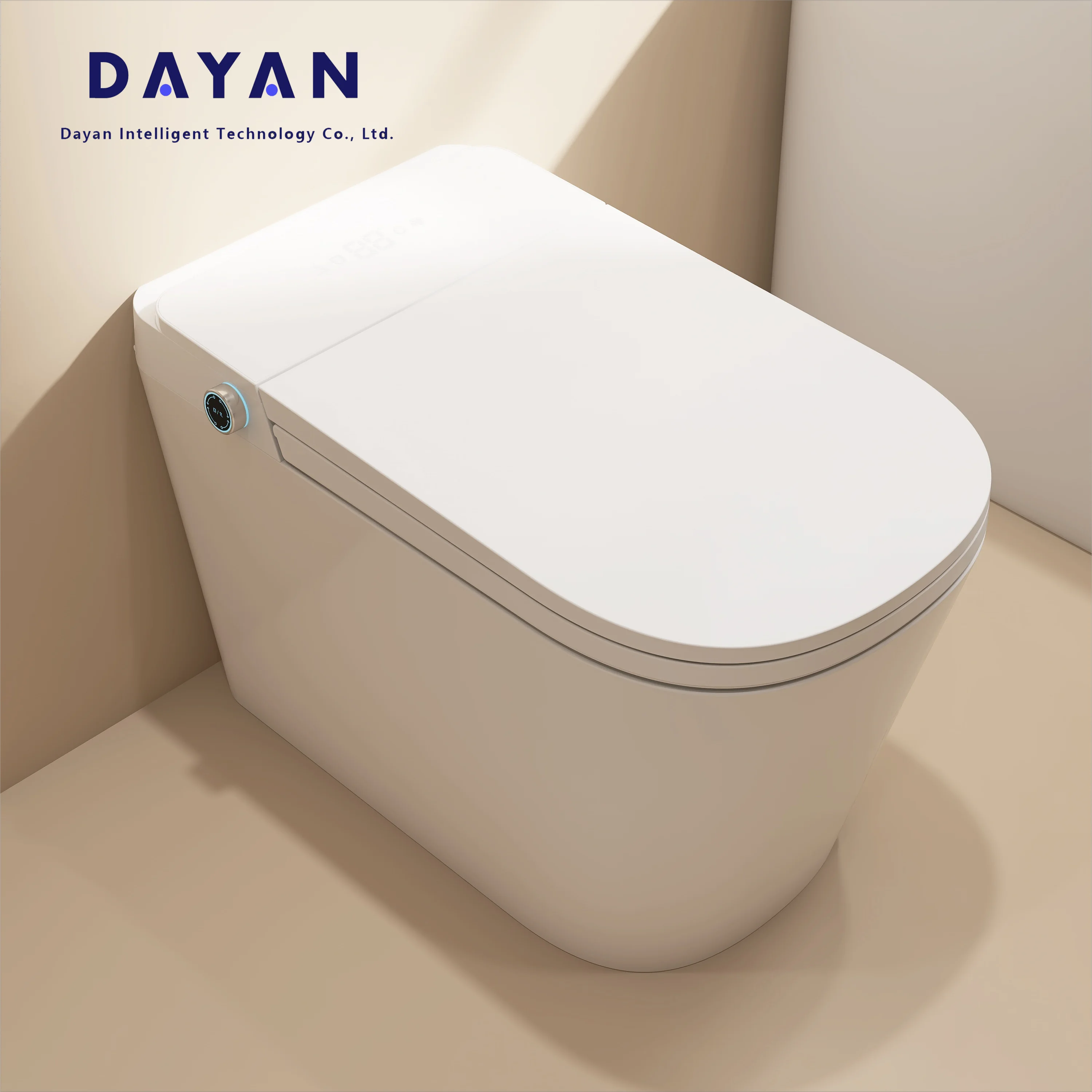 Precio moderno, asiento con calefacción inteligente con descarga automática, inodoro eléctrico montado en el suelo, inodoro inteligente de una pieza, inodoro con descarga automática - imagen 2