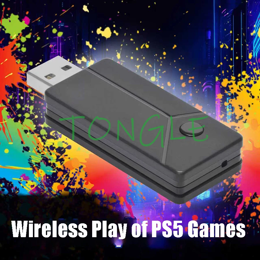 Controlador inalámbrico USB PS4/convertidor adaptador de palo Arcade a consola de juegos PS5 PC, función de auriculares seleccionable - imagen 2