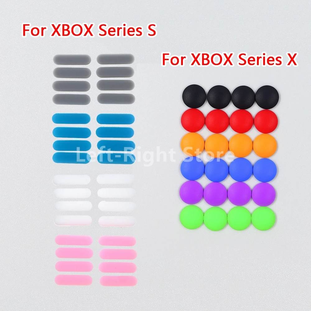 30 juegos para XBOXSeries S funda carcasa pies de goma con pegamento para XBOX Series X reemplazo de cubierta de goma - imagen 4