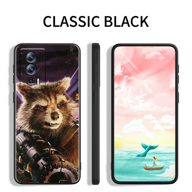 Marvel Avengers Heroes Passion For Xiaomi Redmi 9A 9C 9AT 10C 9 9T 10 12C 13C A3 12 K60 A1 K50 K40 5G Black Soft Phone Case - imagen 4