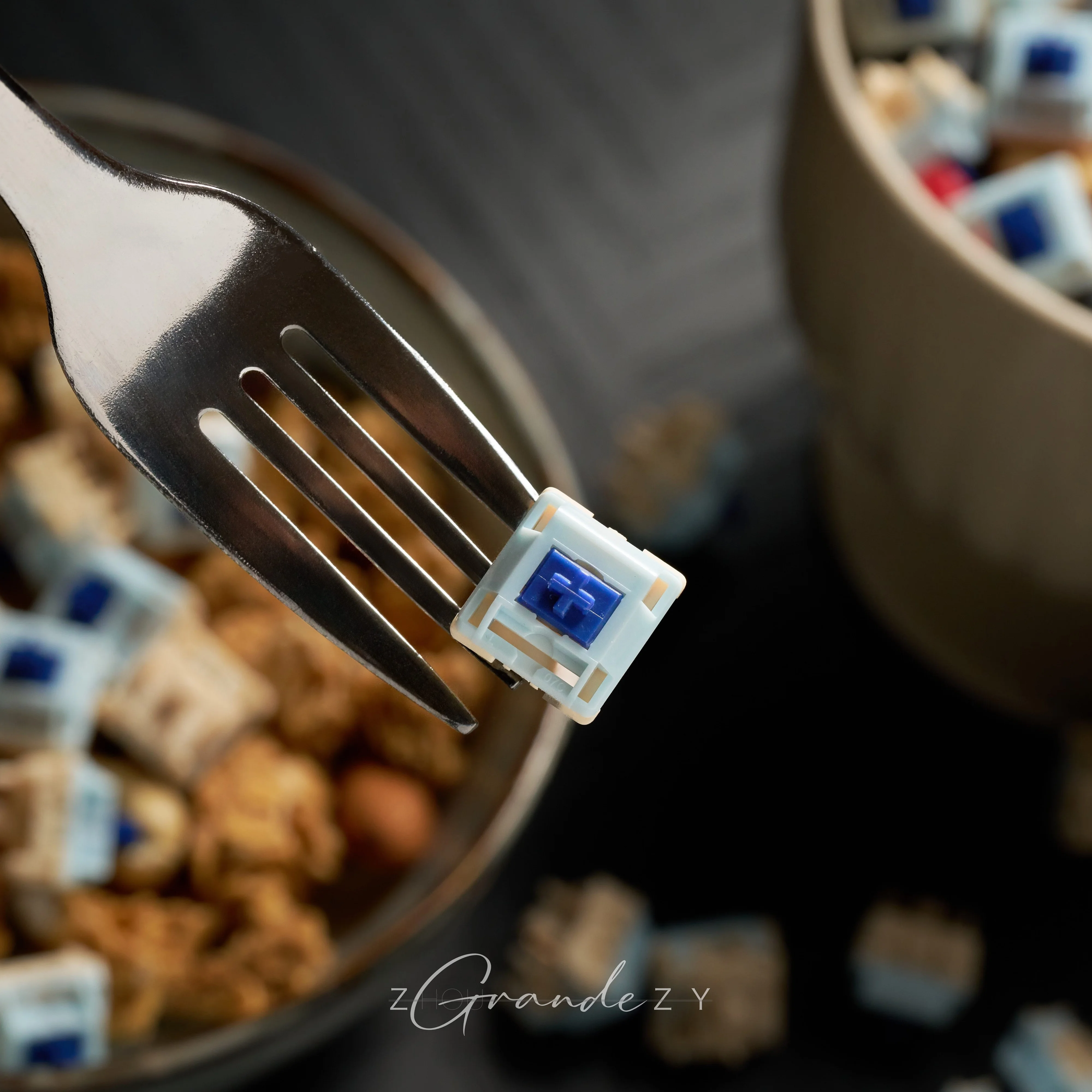 Sogurt Switch-interruptor lineal de gatillo lubricado de fábrica, 37g/42g, llave de personalización de vida × interruptor de teclado mecánico Milkyway - imagen 4