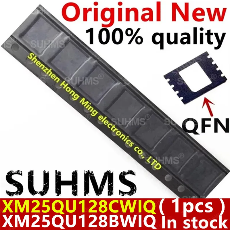(1 pieza) 100% nuevo XM25QU128CWIQT08Q XM25QU128CWIQ XM25QU128 XM25QU128BWIQ XM25QU128BWIQT QFN