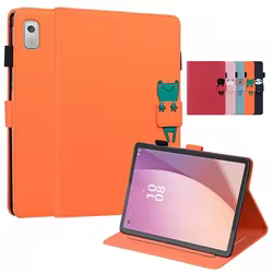 Para Lenovo Tab M9 2023 Funda lindo gato Panda pintado suave TPU Funda magnética para tableta para Funda Lenovo Tab M9 TB310FU Funda para niños