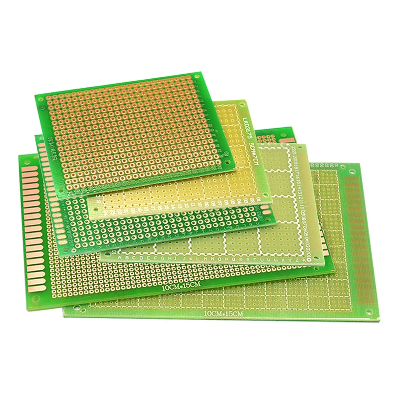Placa de epoxi de aceite verde de un solo lado, placa PCB Universal de fibra de vidrio 5x 7/7x 9/7x1 0/7x1 2/9x1 0/10x1 2/12x1 8/10x22CM, 5/10 Uds. - imagen 2