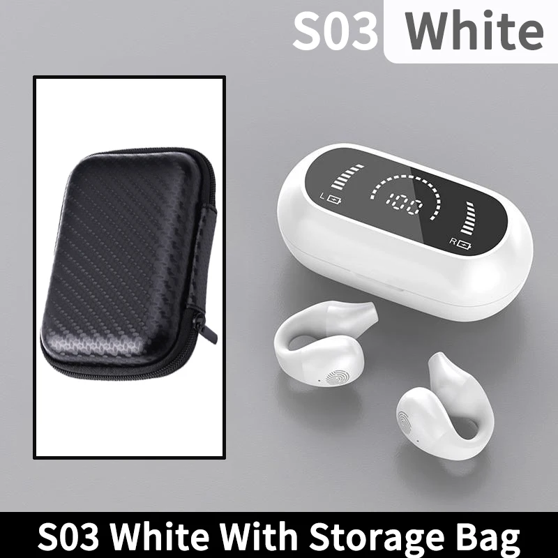 S03 White With Bag