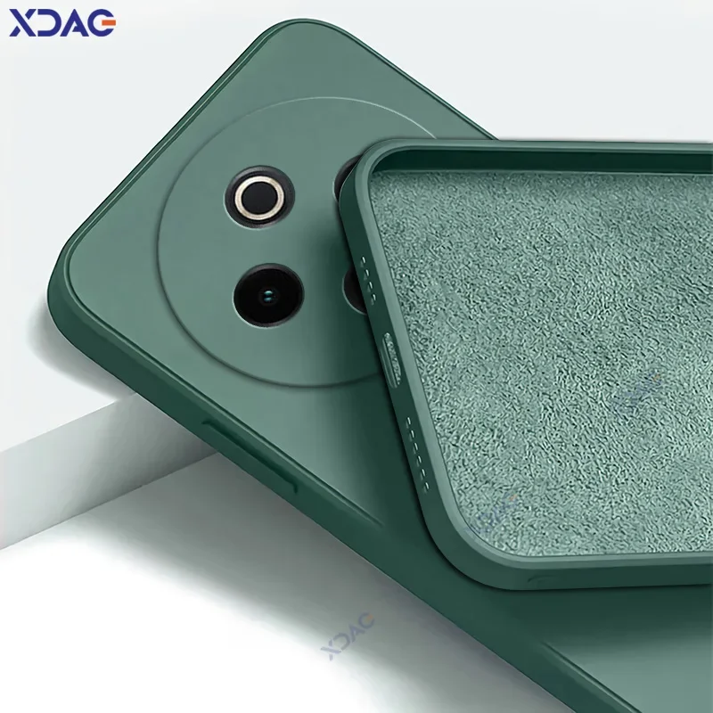 Fundas de lujo de doble capa para teléfonos móviles VIVO iQOO Z10 5G protección de cámara iQOOZ10 Z 10 armadura de silicona cuadrada suave de moda - imagen 3