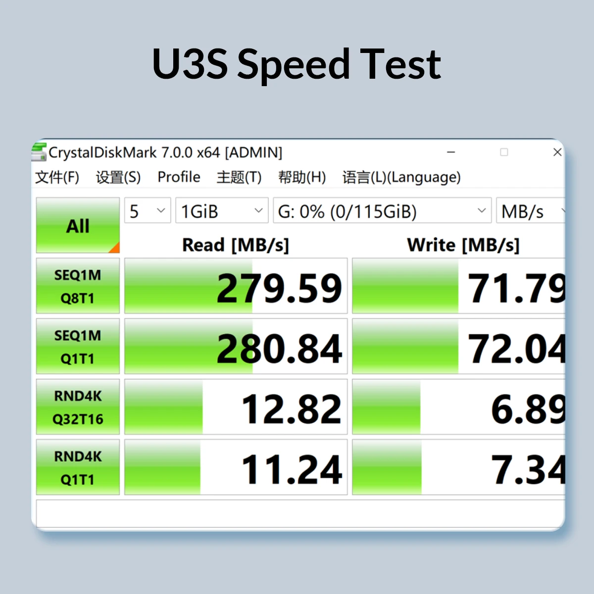 ORICO pendrive diseño portátil gancho transporte
