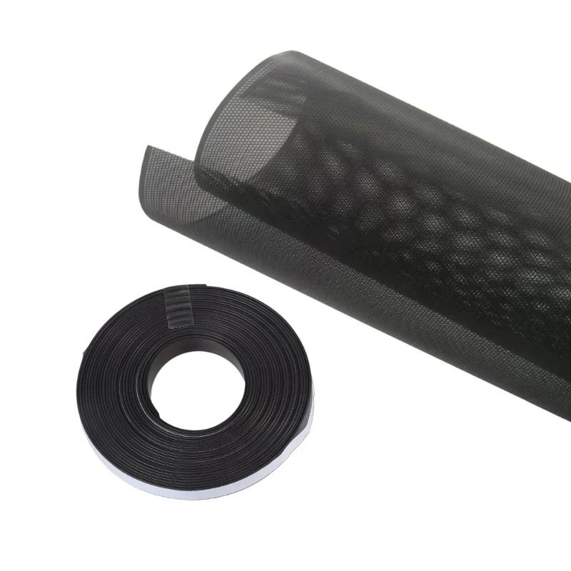 Carcasa de PVC para ordenador, cubierta de red a prueba de polvo para enfriador de ventilador, 50cm - imagen 3