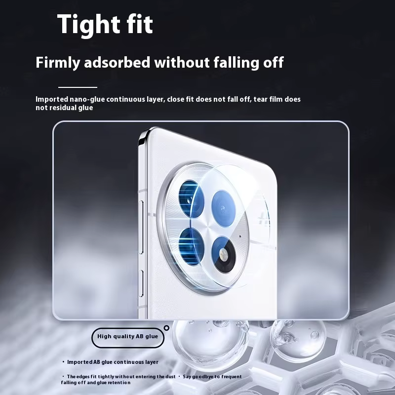 Protectores de cámara Cubierta de lente de vidrio templado Instalación localizadora Protector de lente de cámara de pegamento completo para OnePlus 13 1+13 One Plus 13 - imagen 4