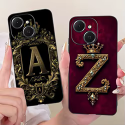 Para Tecno Spark 40 40C funda Cool Crown letras cubierta suave TPU funda de teléfono para Tecno Spark 40 Pro Plus Spark40 C contraportada Fundas