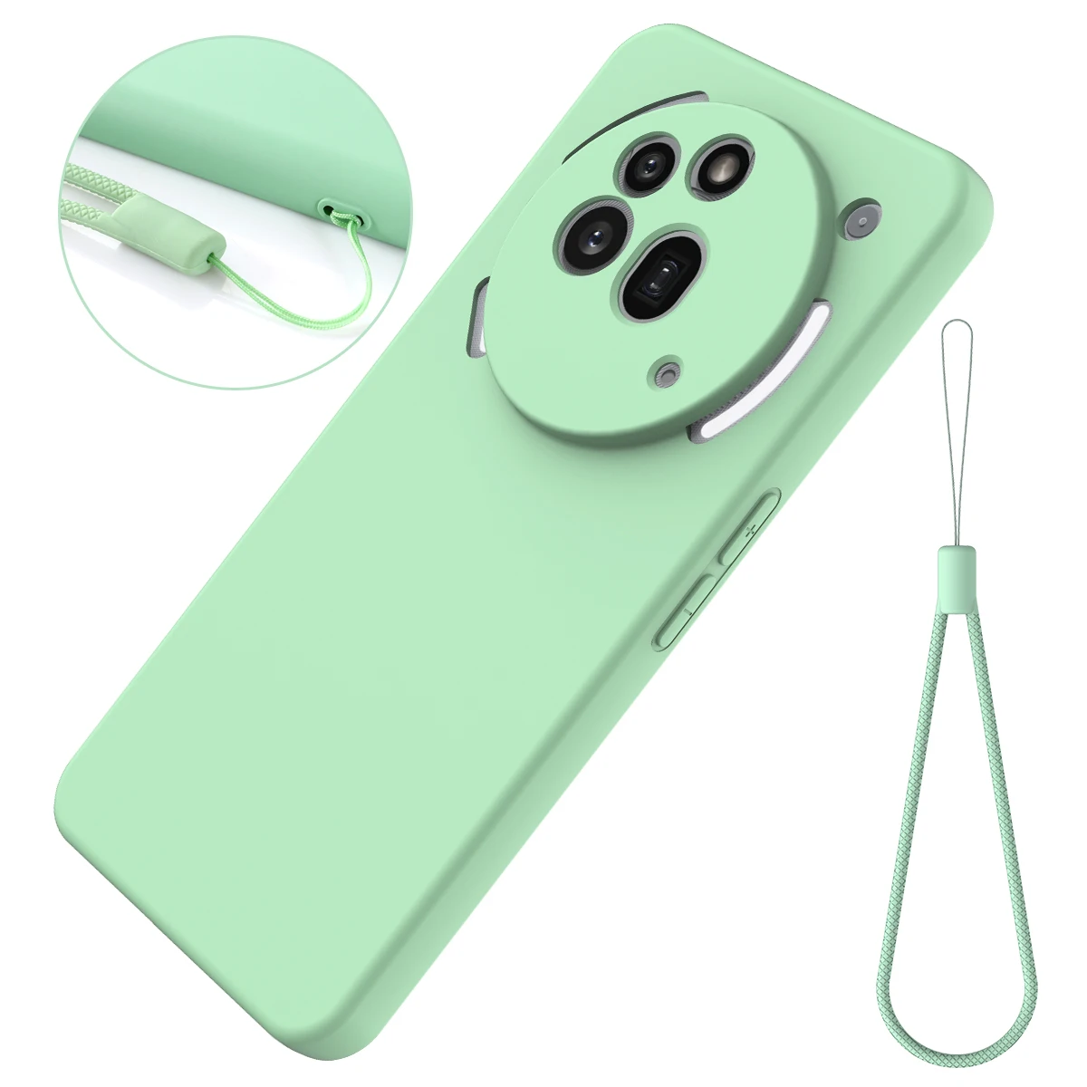 Funda de silicona para Nothing Phone 3A Pro, funda anticaída suave ultrafina con sensación de piel para Nothing Phone 3A Pro, parachoques a prueba de golpes - imagen 2