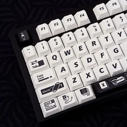 Teclas PBT para teclado mecánico – Perfil Cherry, diseño 404