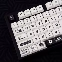 Teclas PBT para teclado mecánico – Perfil Cherry, diseño 404