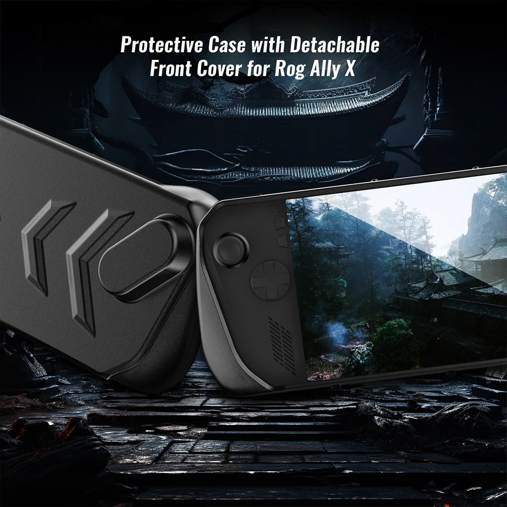 Funda protectora de TPU para Asus ROG Ally X, carcasa para consola portátil con soporte, funda protectora de piel, accesorios para juegos - imagen 5