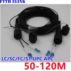 Cable Fibra Óptica Singlemode FTTH LC/SC Exterior