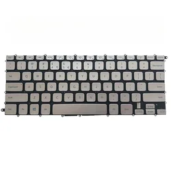 Teclado Dell Inspiron 7437 Retroiluminado Plateado de Repuesto