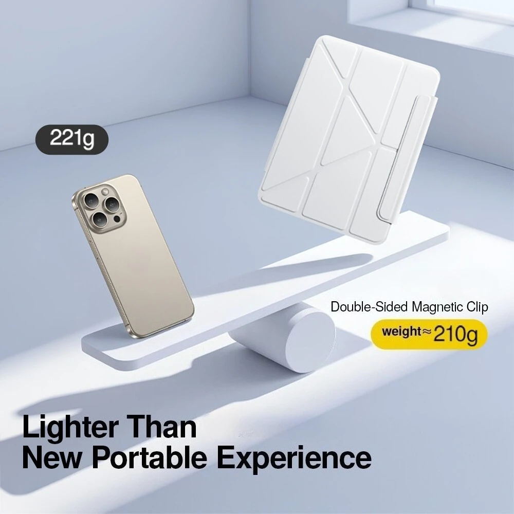 Funda plegable para tableta SmartDevil con vidrio templado para iPad Air7 2025 iPad Pro 2024, funda protectora magnética para tableta - imagen 4