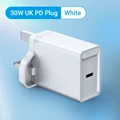 30W UK Plug White