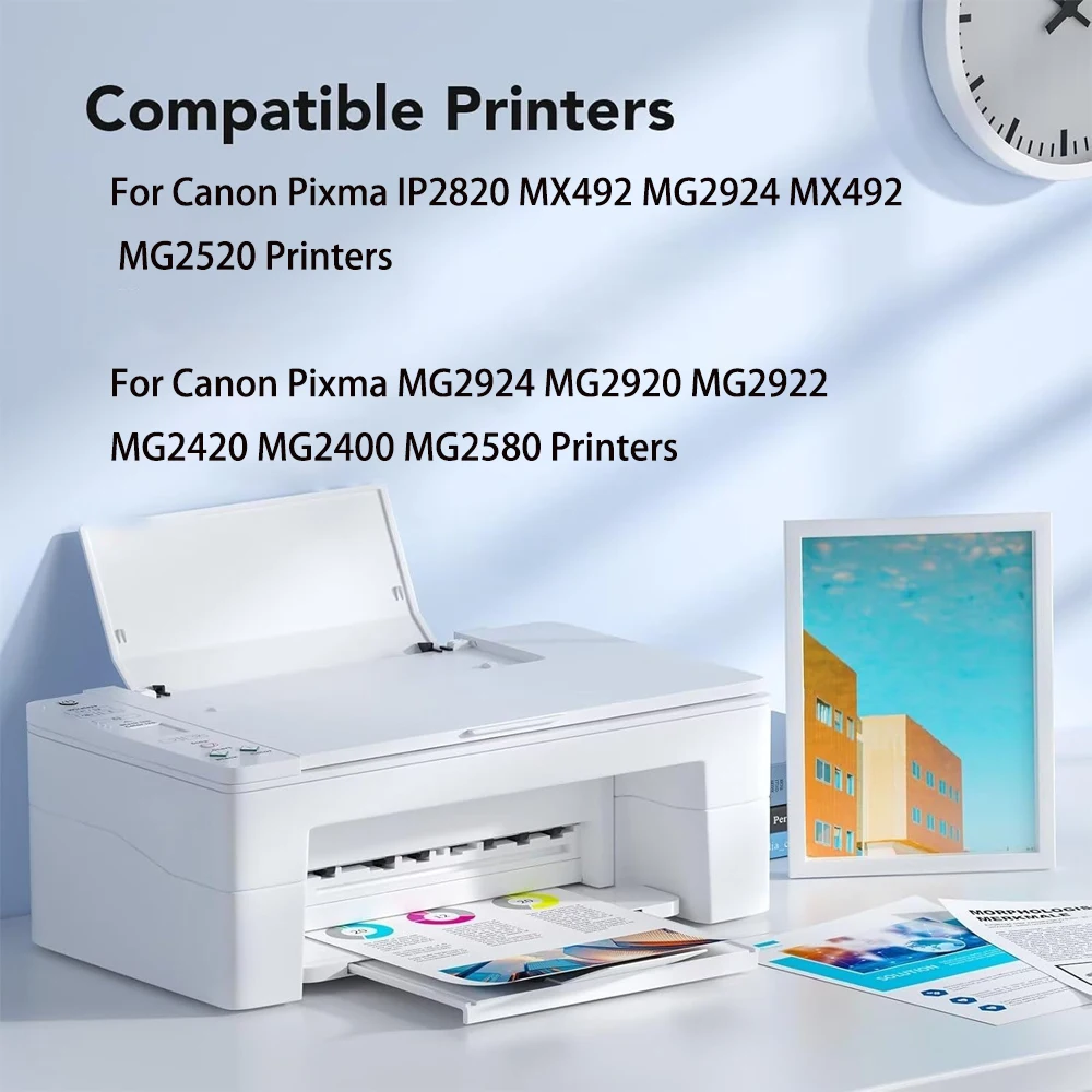 Cartucho de tinta recargable PG245 CL246 245XL 246XL de repuesto para impresora Canon Pixma iP2820 MX492 MG2924 MX492 MG2520 - imagen 2