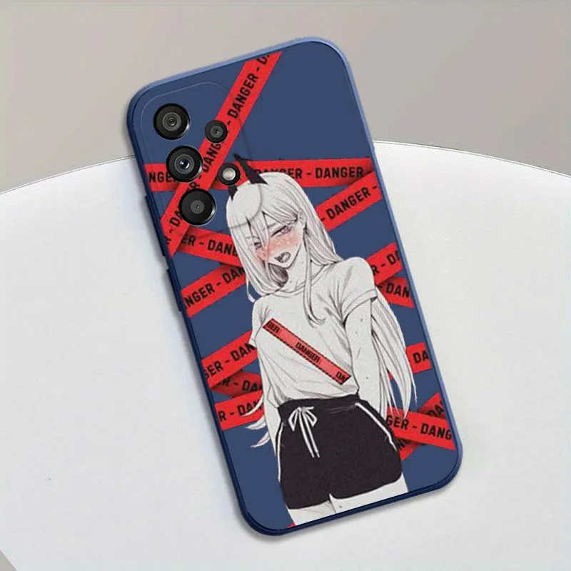Funda de motosierra de Anime para Samsung Galaxy A73 A72 A71 A70 A60 A56 A55 A54 A53 A52 A51 A42 A36 A35 A31 - imagen 4