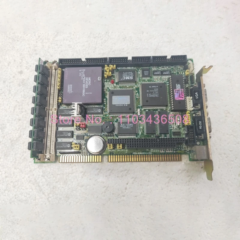 Para placa base de ordenador Industrial Advantech 486 placa de media longitud PCA-6144V REV.A2 - imagen 5