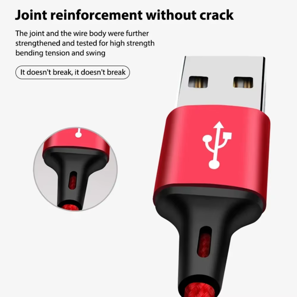 Cable 3 en 1 Carga Rápida USB-C, Lightning y Micro-USB - imagen 4
