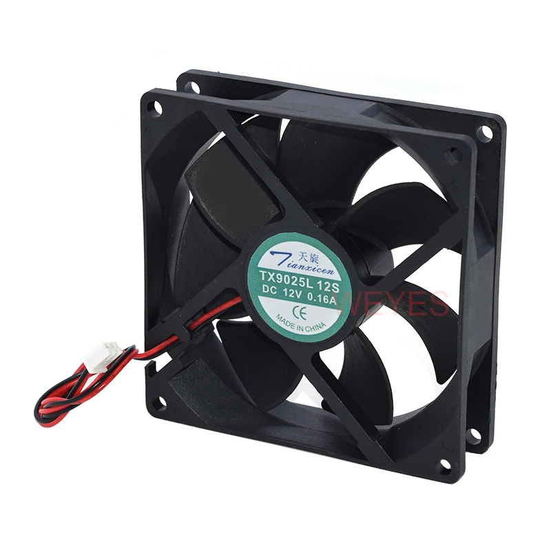 Nuevo ventilador de refrigeración TX9025L12S 2 pines DC12V 0.16A 9CM 9025 ventilador de radiación 9CM - imagen 4