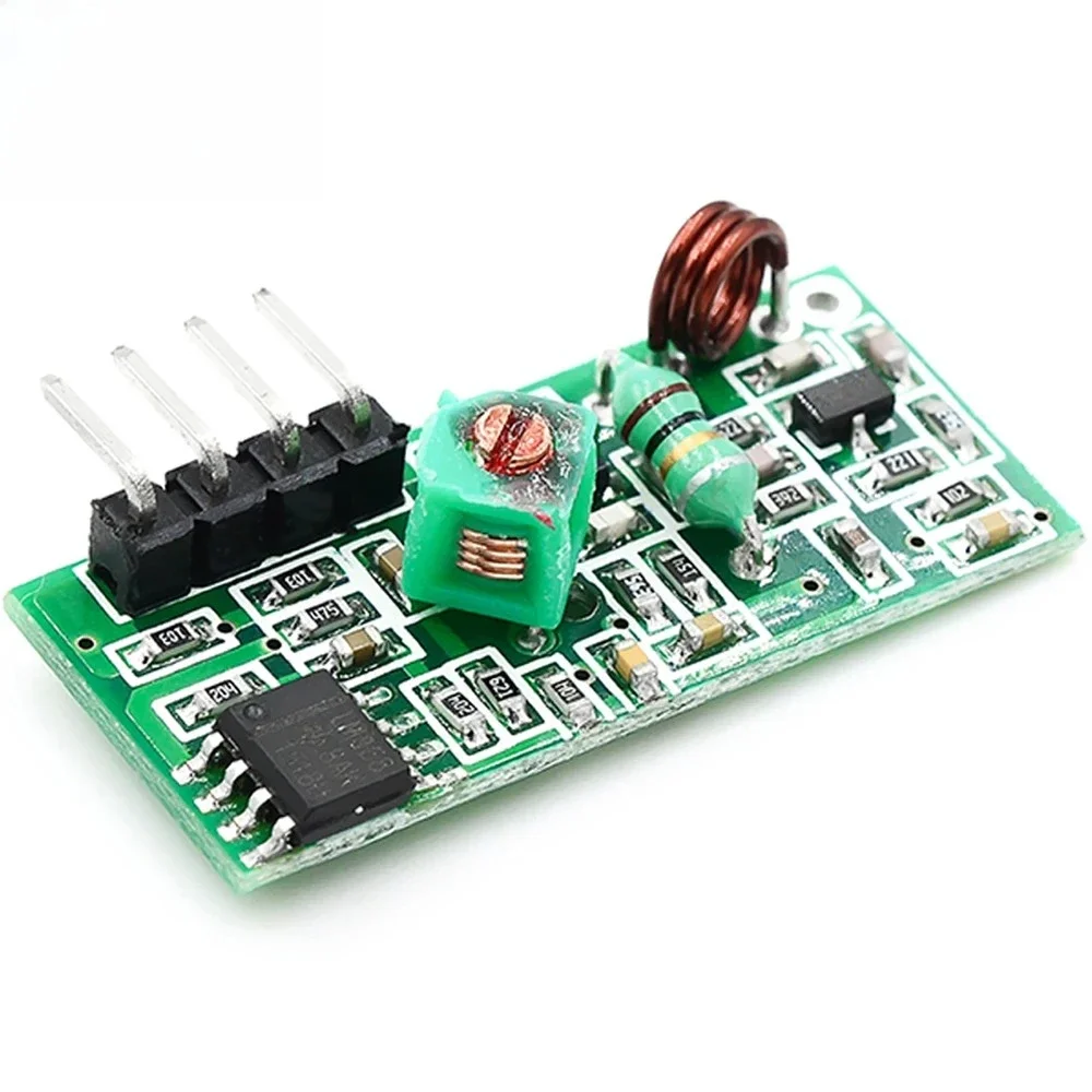 Kit de módulo inalámbrico de 315MHZ/433MHZ, módulo transmisor y receptor inalámbrico DC 5V RF para Arduino/ARM/MCU WL Diy - imagen 3